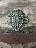 Violet & Jeffery Begay Needle Point Cuff