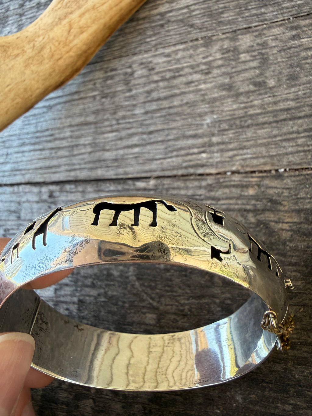 Vintage Taxco Shadow Box Bracelet