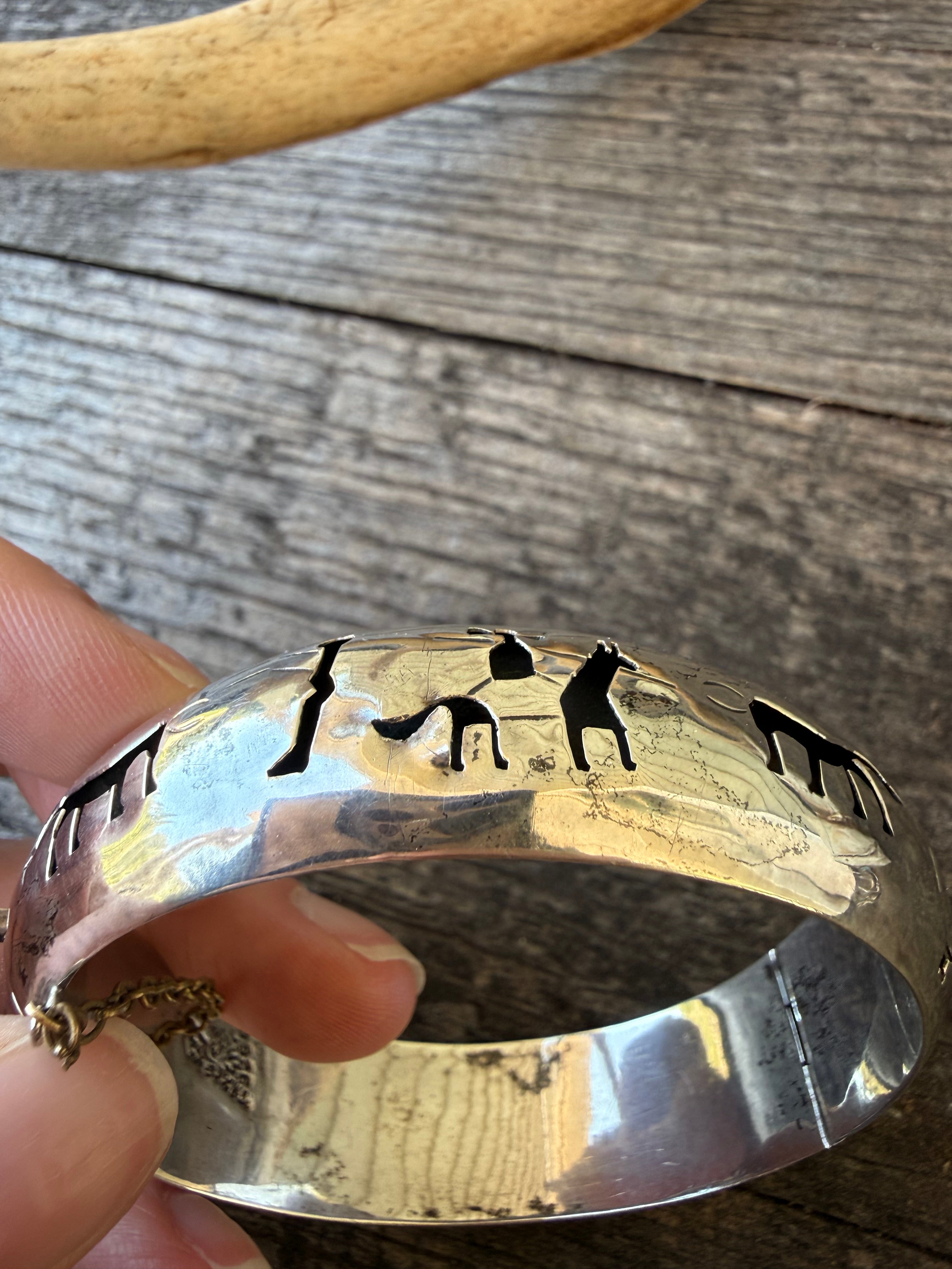 Vintage Taxco Shadow Box Bracelet