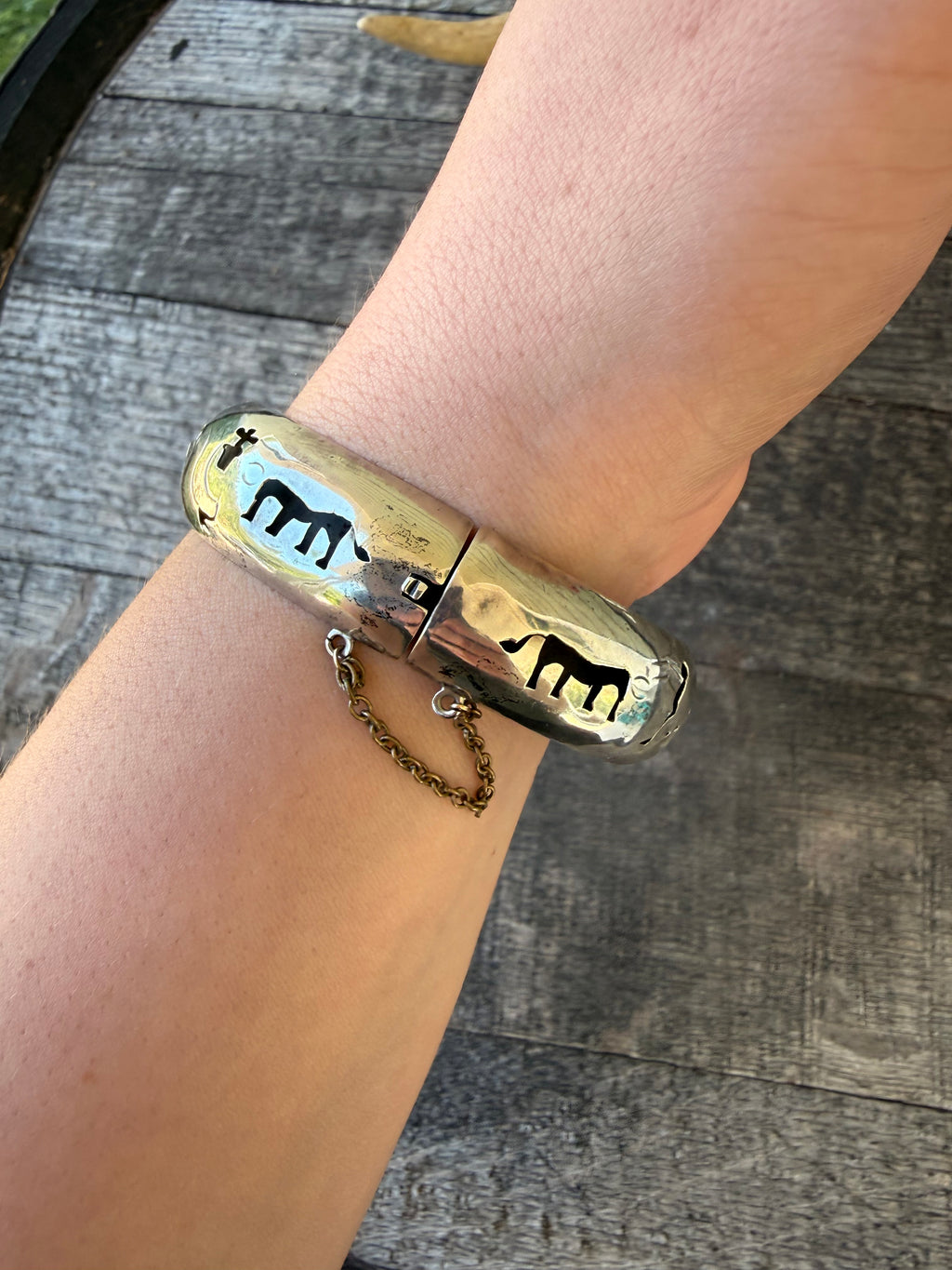 Vintage Taxco Shadow Box Bracelet