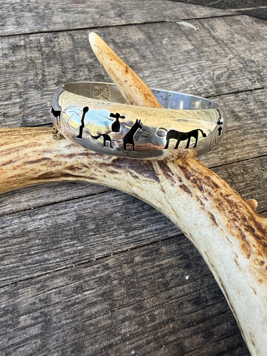 Vintage Taxco Shadow Box Bracelet
