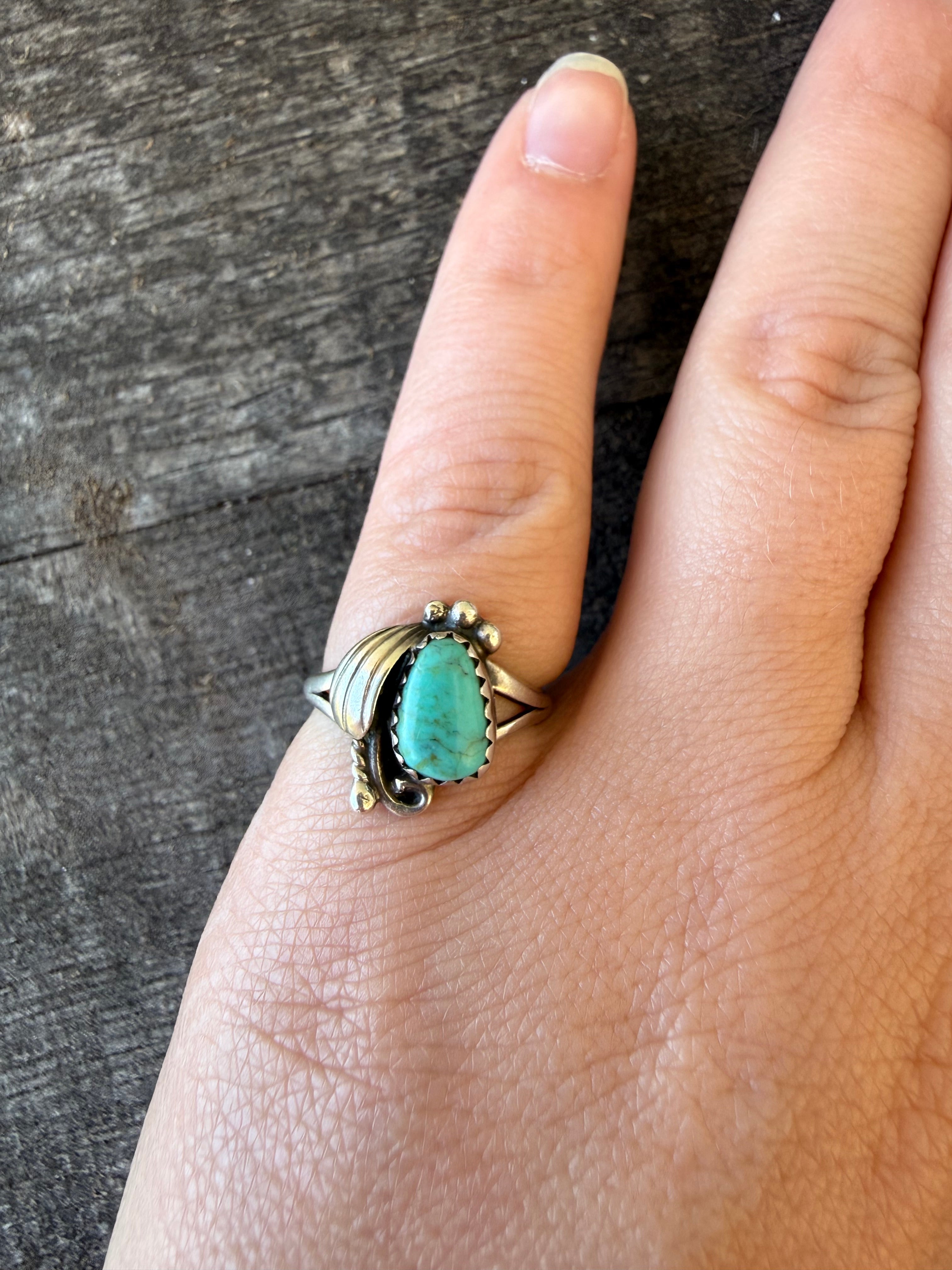 Vintage Turquoise Ring