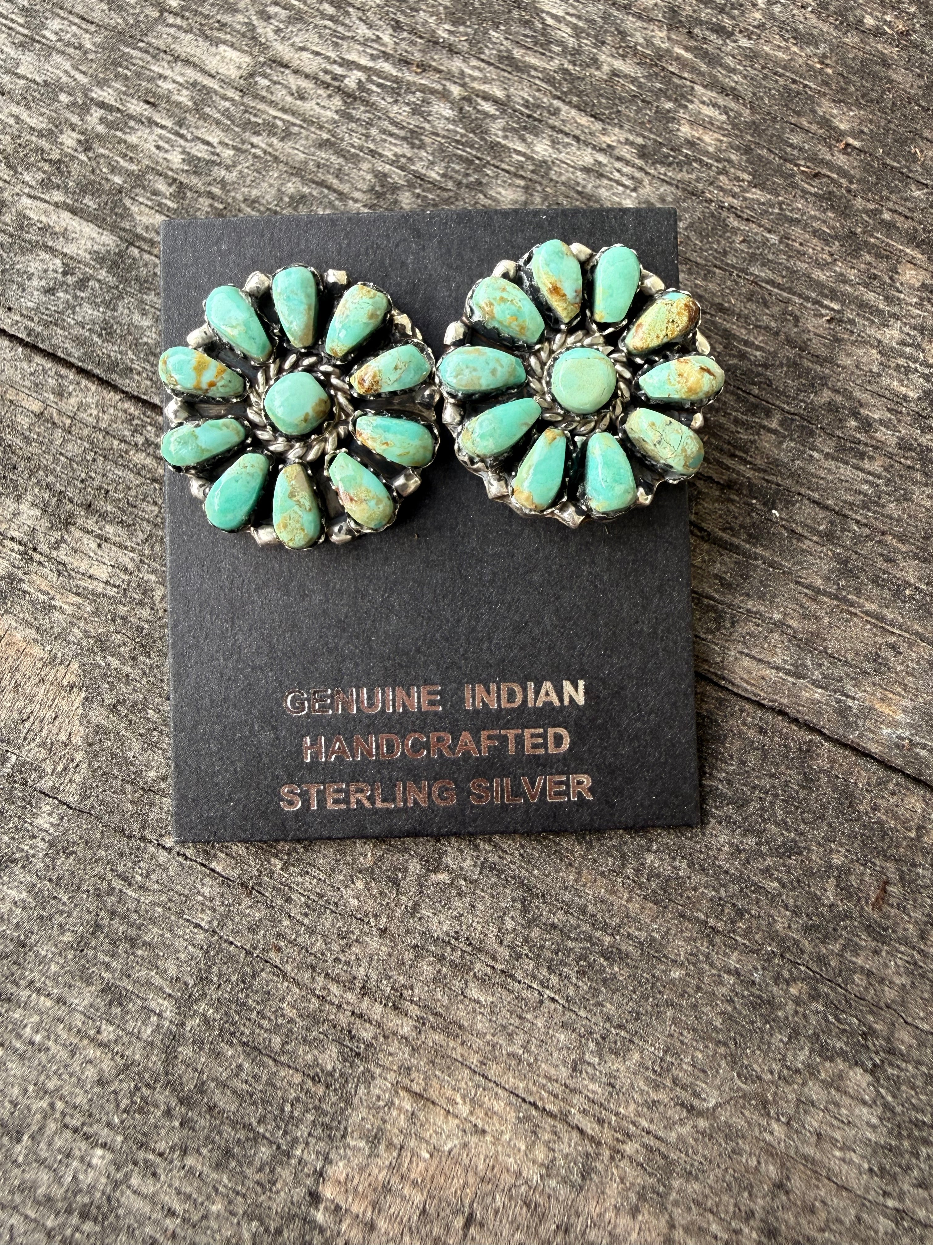 Juliana Williams Kingman Turquoise Earrings