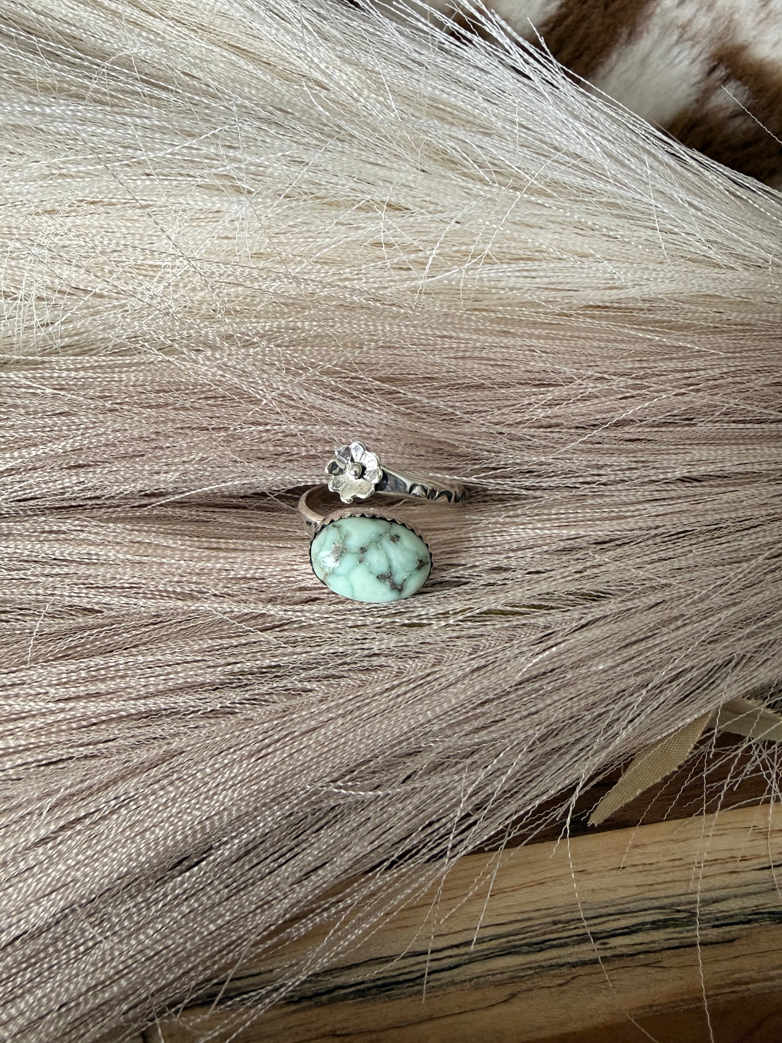 Ranell Chaco Palomino Turquoise Ring