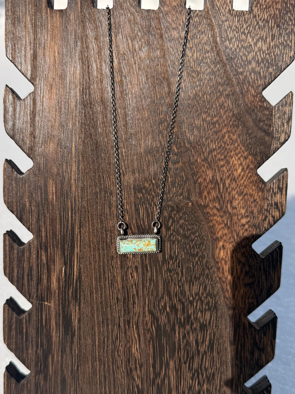 Johnny Dixon Mine #8 Bar Necklace