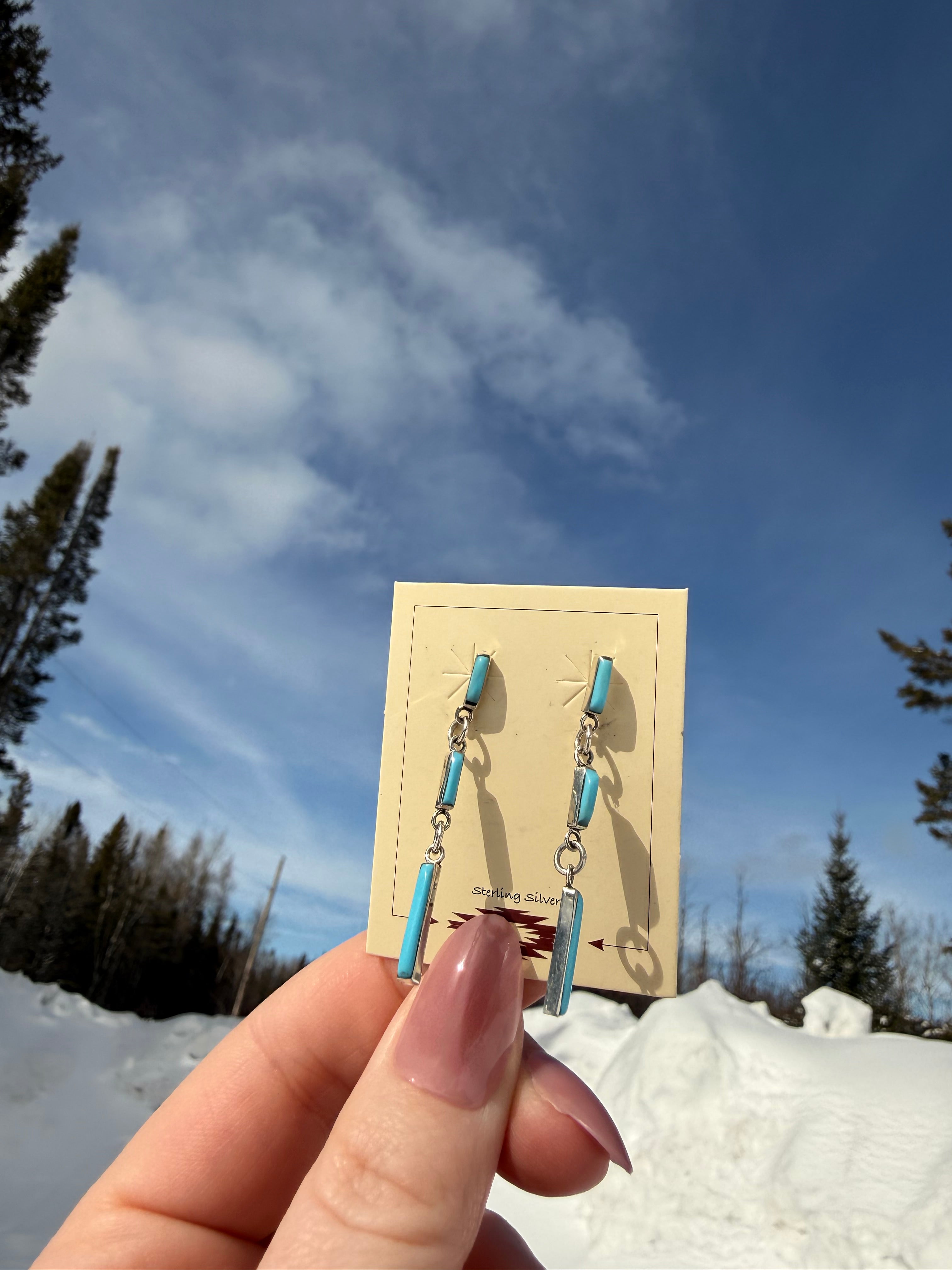 Falena Hooee Dangle Earrings