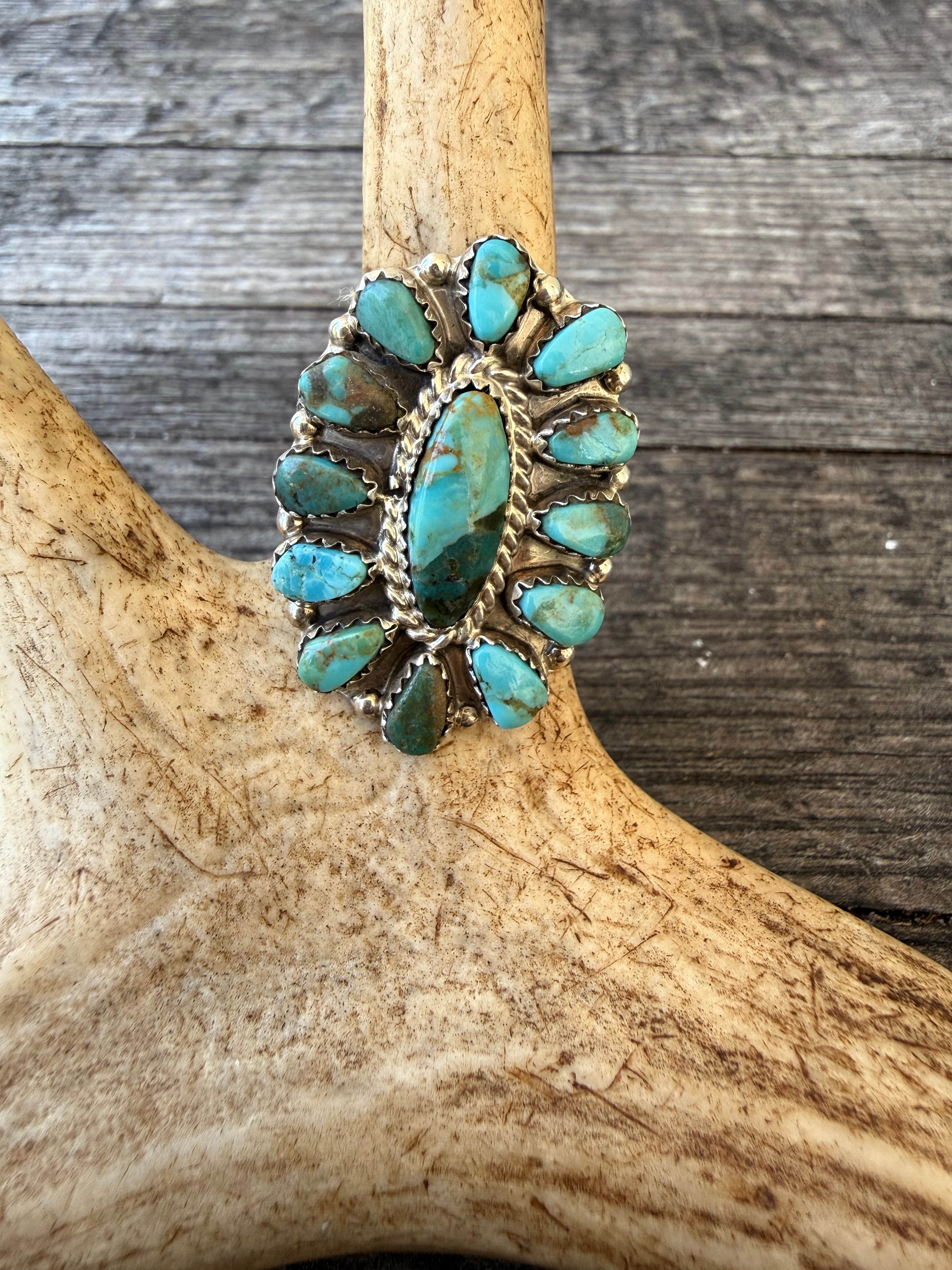Tamara Benally Navajo Cluster Ring