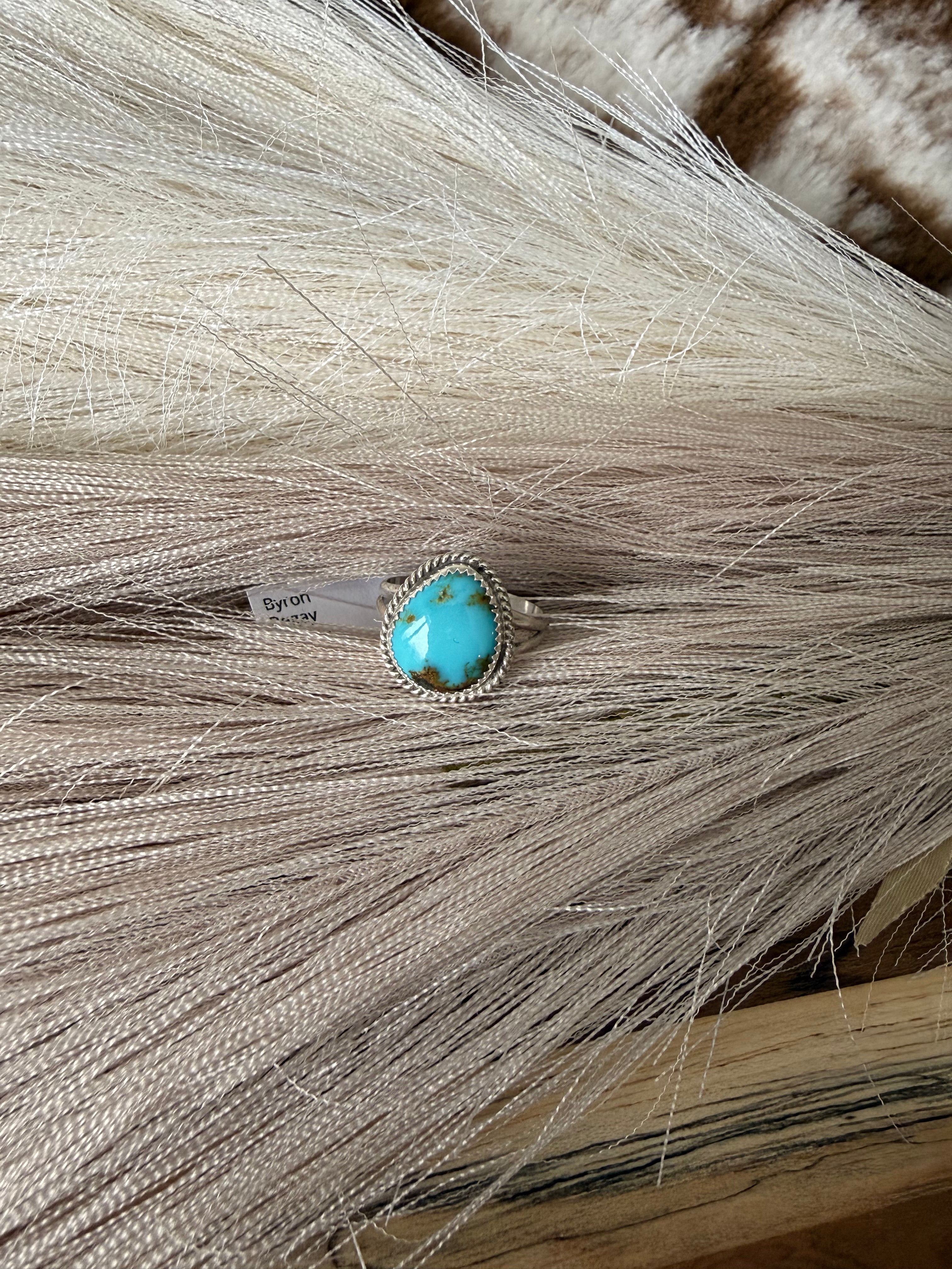 Byron Begay Kingman Turquoise Ring